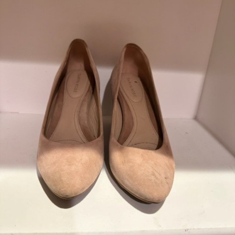 Taryn Rose Suede Wedges size 9
